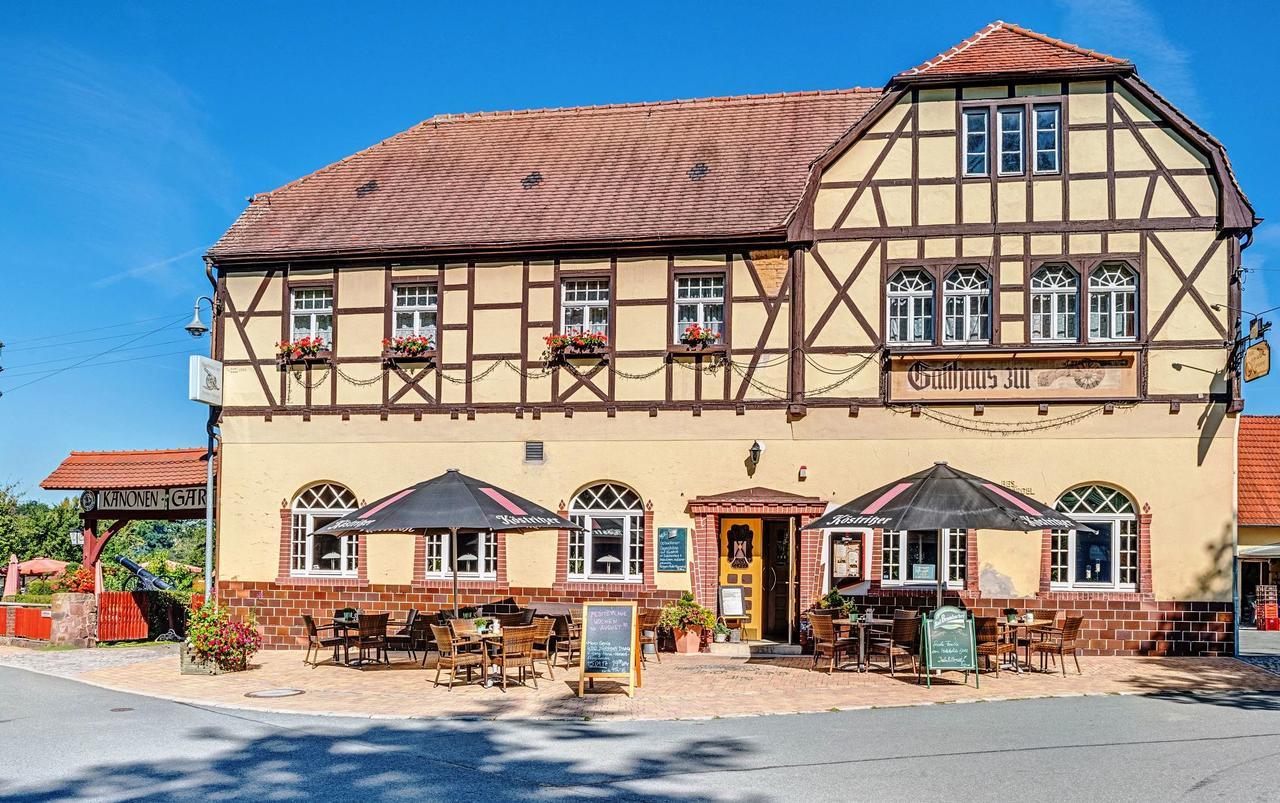 Hotel Zur Kanone Tautenhain Exteriér fotografie